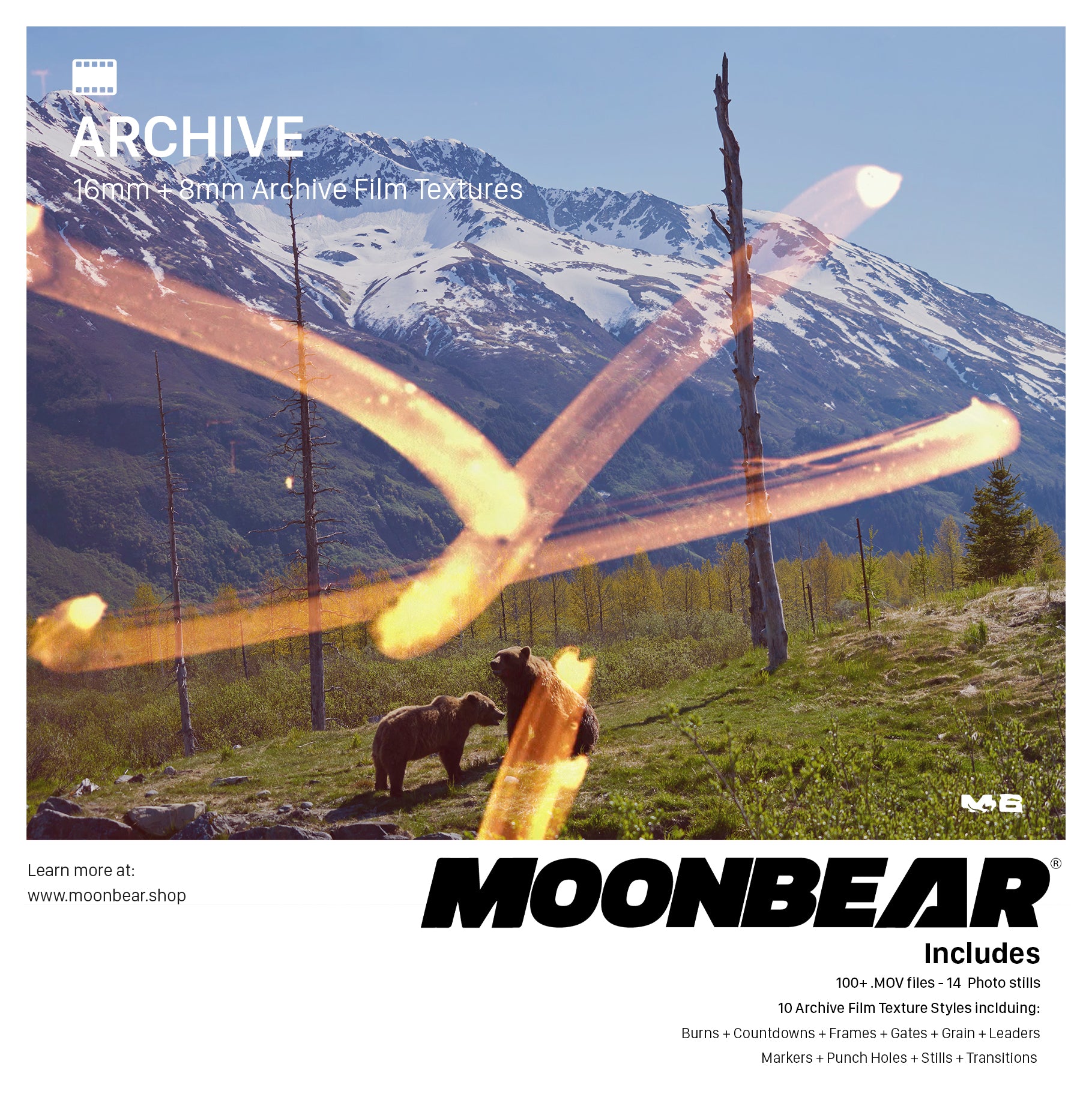 Archive Film Textures