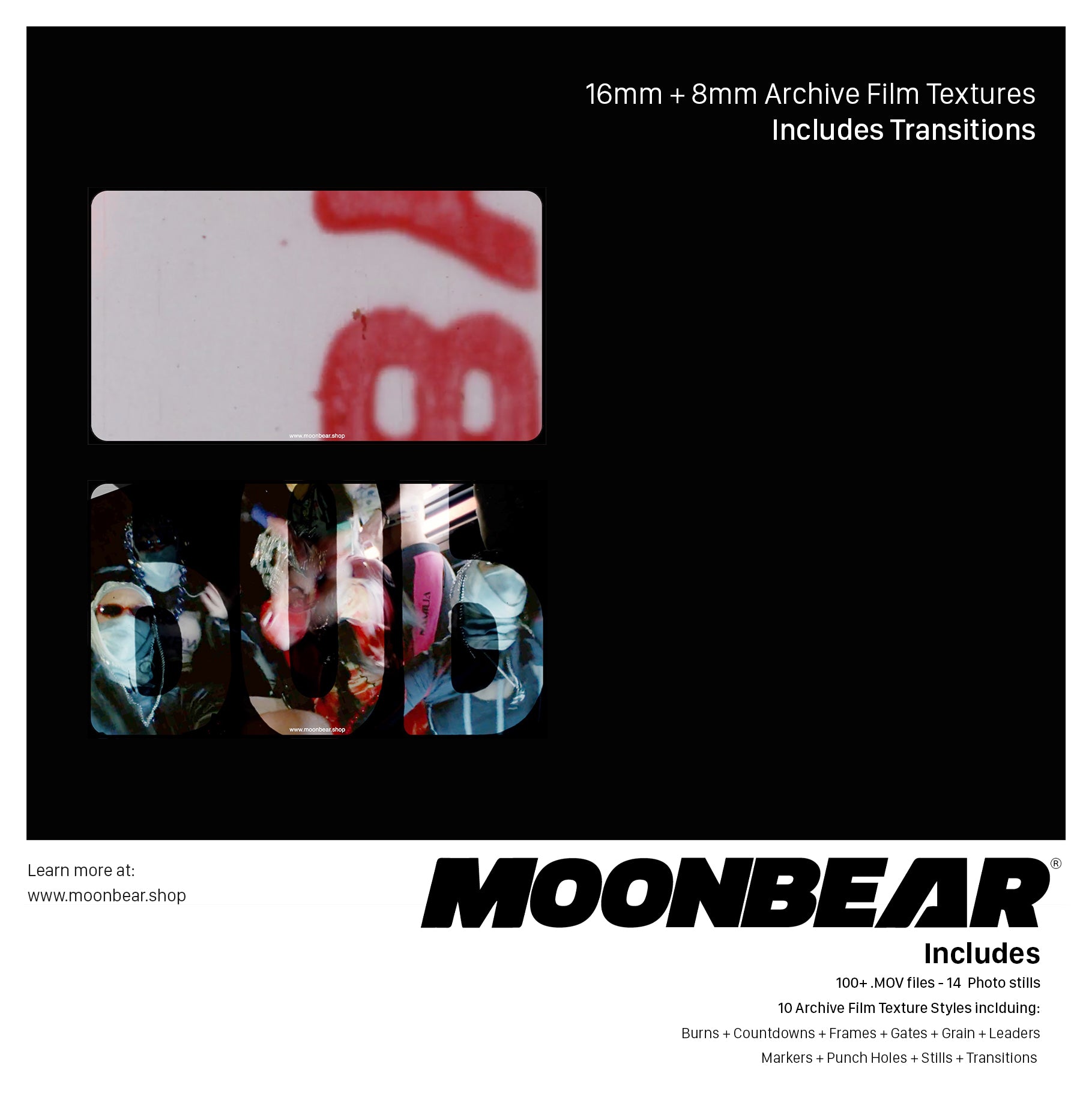 Archive Film Textures