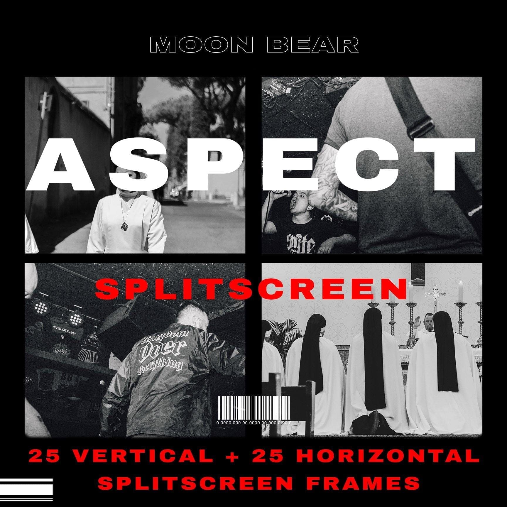 ASPECT Split-Screen Frames - moonbear.shop
