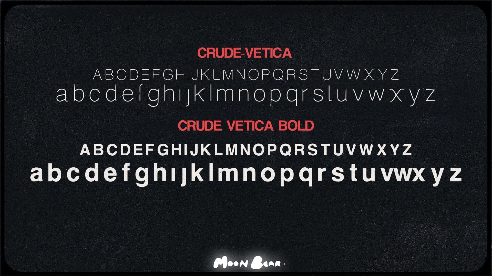 FONTS [V-1] - moonbear.shop