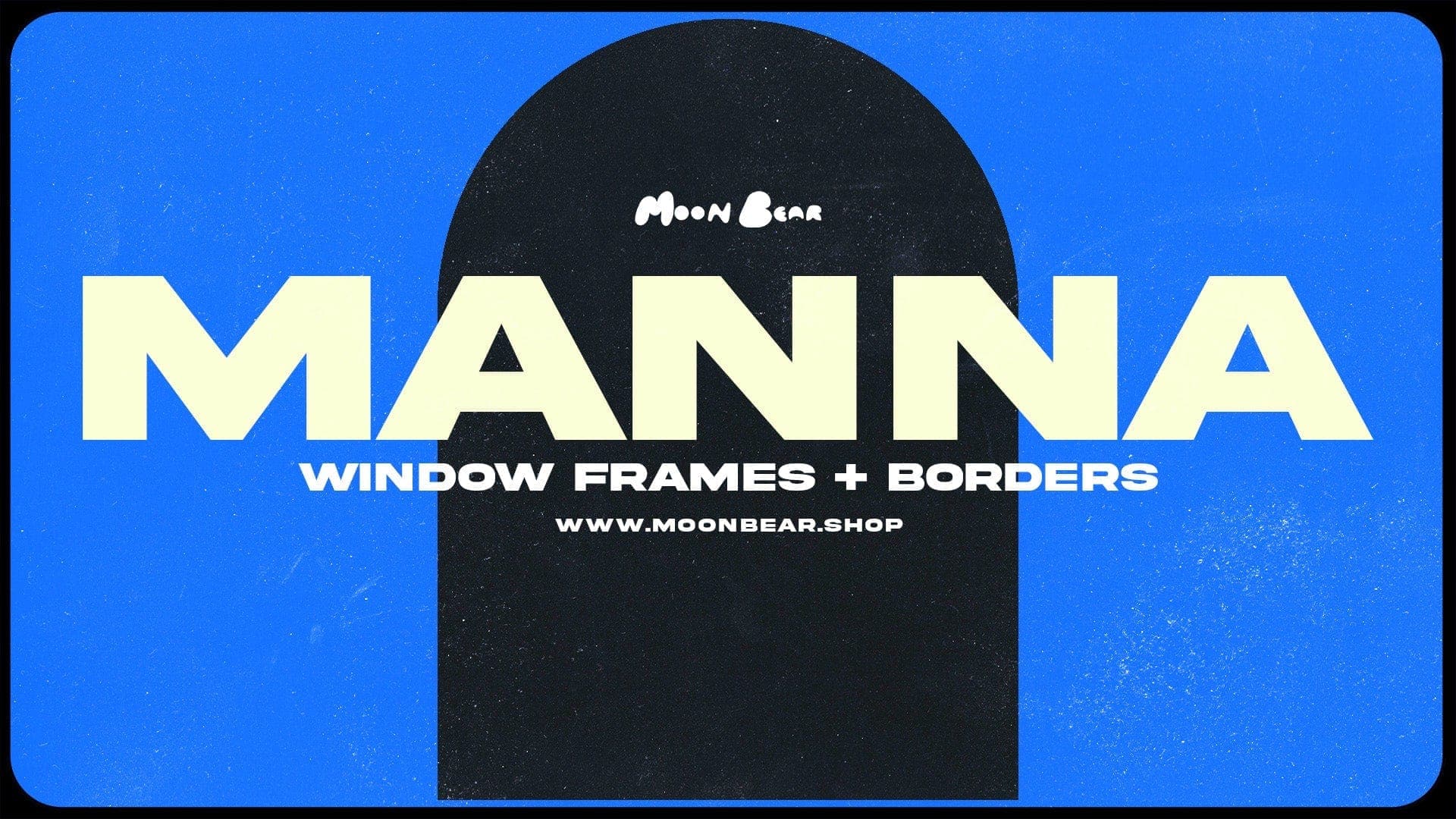 MANNA - Window Frames + Photoshop Mockups - moonbear.shop
